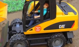 玩具车视频大全挖掘机,探索工程奇迹的童趣世界